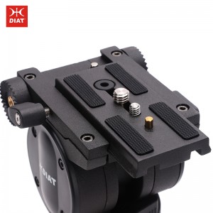 Diat A203L KS-10 อลูมิเนียมอัลลอยด์วิดีโอสนับสนุนขาตั้งกล้อง 1.8 เมตรสูง 3 ส่วน