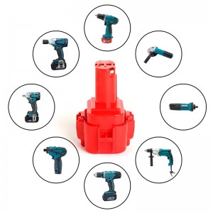 9101A, 9102, 193977-7, 192595-8 9.6 โวลต์ 1500 มิลลิแอมป์ชั่วโมง Ni-Cd เปลี่ยนแบตเตอรี่สว่านไร้สายสากล