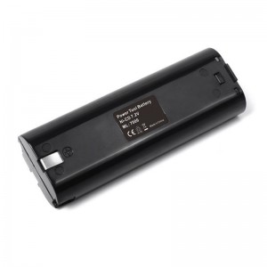 แบตเตอรี่แบบชาร์จได้ Ni-Cd 7.2V 1300mAh สำหรับเครื่องมือไฟฟ้า Makita 7000, 7002, 7033