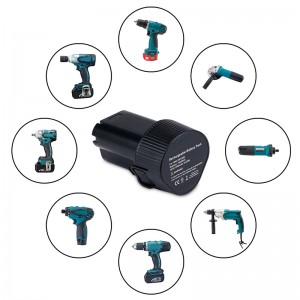 เปลี่ยนแบตเตอรี่เครื่องมือไร้สาย Li-ion 10.8V 2000mAh สำหรับ Makita 194550-6, 194551-4