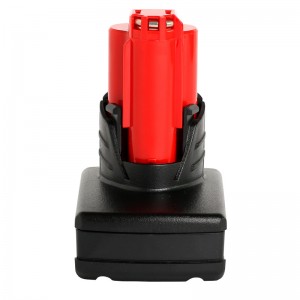 แบตเตอรี่ลิเธียมขนาด 12V 5000mAh สำรองสำหรับมิลวอกี 48-11-2411 M12 สว่านไร้สาย