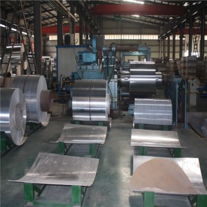 แถบอลูมิเนียม 1060 3003 5052 สำหรับฝาบรรจุภัณฑ์