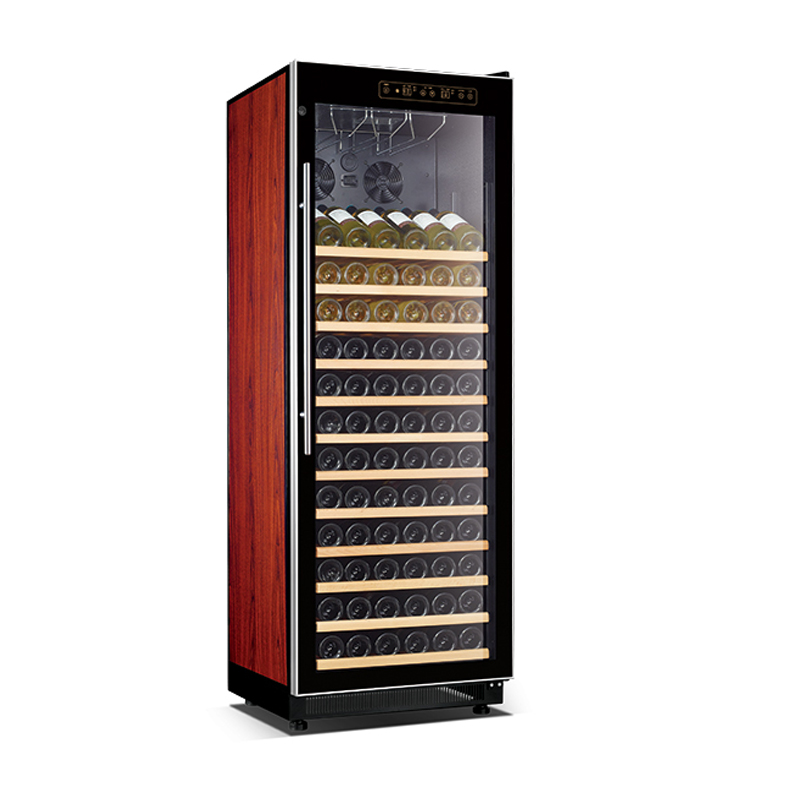 คราวน์ซีรีส์ประสิทธิภาพสูงคอมเพรสเซอร์ตู้แช่ไวน์ฟรอสต์ฟรีตู้โชว์เครื่องดื่มระบายความร้อนโดยตรง 175W