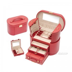 กล่องของขวัญบรรจุภัณฑ์หนัง PU คุณภาพสูง