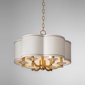 โมเดิร์นมินิมอลกลมตกแต่งห้องนอนศึกษาโคมระย้า Km2119