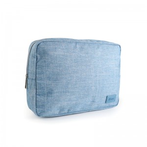 กระเป๋าเครื่องสำอางแฟชั่น RPET เป็นมิตรกับสิ่งแวดล้อมและรีไซเคิล