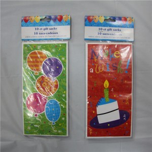 ไม่มีที่จับถุงกระดาษสำหรับงานปาร์ตี้สินค้าบรรจุคุกกี้ขนมถุงกระดาษคราฟท์