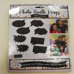 งานเต้นรำพรหมโปรดปรานชุดภาพถ่ายบูธอุปกรณ์ประกอบฉากที่มีชอล์ก