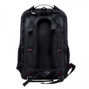 17SA-6599F mulitiple ขนาดใหญ่กระเป๋าโลหะจัดการที่มีคุณภาพสูงฟอร์ดไนล่อน 15.6 นิ้วกันน้ำกระเป๋าเป้สะพายหลังแล็ปท็อป