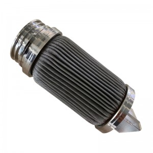 เทียนตัวกรองลวดจีบสแตนเลส 316