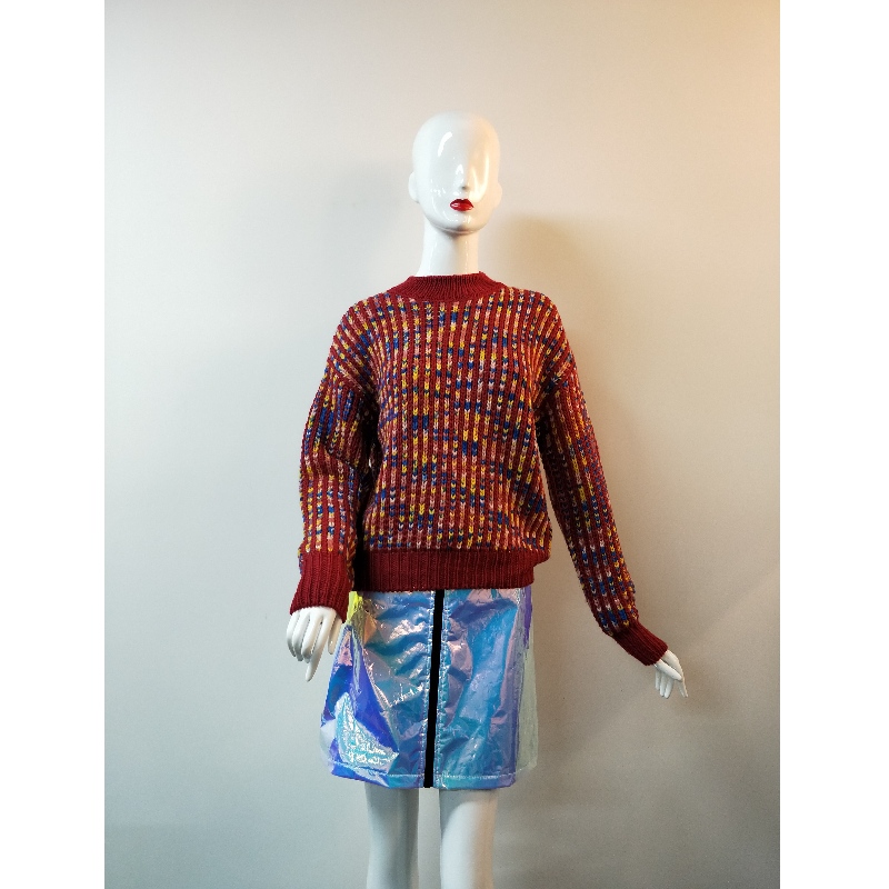 COLOURFUL CREW NECK SWEATER RLWS0120F