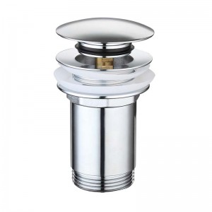 ทองเหลืองชุบโครเมี่ยมคลิกพวงป๊อปอัปเสียสำหรับอ่าง