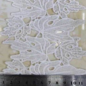 ลูกไม้ผ้าไหมนม # 2， ลูกไม้โพลีเอสเตอร์ / ไนลอน lace ลูกไม้ผ้าฝ้าย