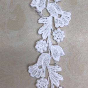 ลูกไม้ผ้าไหมนม # 9 lace ลูกไม้โพลีเอสเตอร์ / ไนลอน lace ลูกไม้ผ้าฝ้าย