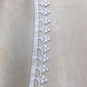 ลูกไม้ผ้าไหมนม 12 # lace ลูกไม้โพลีเอสเตอร์ / ไนลอน lace ลูกไม้ผ้าฝ้าย