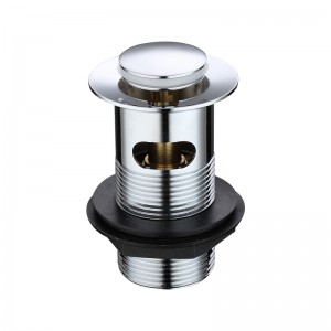 อ่างล้างหน้าป๊อปอัพที่อุดท่อระบายน้ำเสียที่คว่ำ