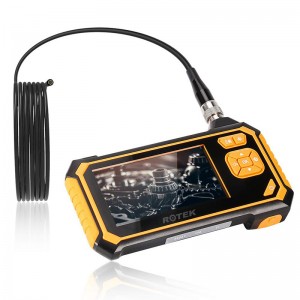 อุตสาหกรรม Endoscope 1080 จุด HD 4.3 นิ้วสีจอแอลซีดีหน้าจอ Borescope ไกลโฟกัสกล้องตรวจสอบทางไกล IP67 มือถือดิจิตอล Endoscope