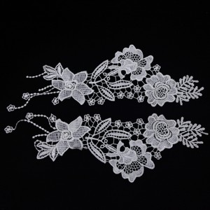 1 # ลูกไม้ขอบเสื้อผู้หญิงตอนหน้าอก silk ลูกไม้ผ้าไหมนม lace ลูกไม้โพลีเอสเตอร์ / ไนลอน lace ลูกไม้ผ้าฝ้าย，