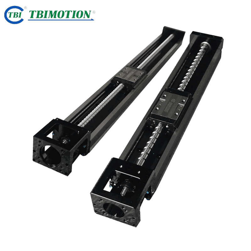 TBI ขนาดบอลรางเลื่อนเชิงเส้น S45VN รายละเอียดแบรนด์ TBI แถบเลื่อนประกันคุณภาพที่สมบูรณ์