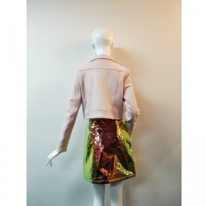 ผู้หญิงเสื้อแจ็คเก็ตหนังนิ่ม RLWSJ0001N