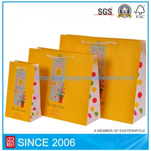 ถุงกระดาษของขวัญน่ารัก