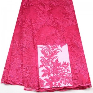 ร้อนขายชุดเจ้าสาว 3d ปักลูกไม้ผ้าสำหรับผู้หญิง