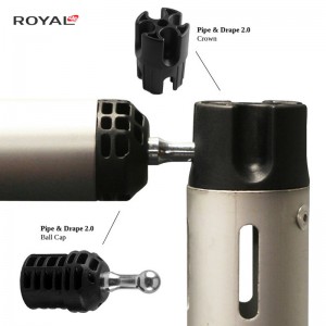 ท่อและผ้าม่าน 2.0 ปรับตรง 3 ชิ้น