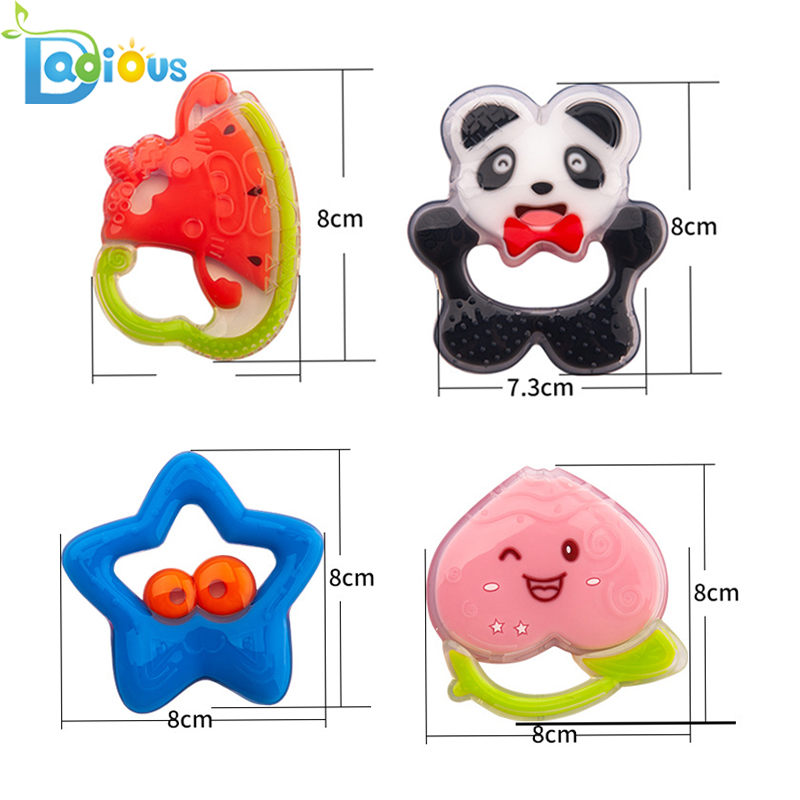 ของเล่นฟันน้ำนมสำหรับเด็กองค์การอาหารและยาได้รับการอนุมัติยางกัดซิลิโคนอ่อนนุ่มสำหรับทารก