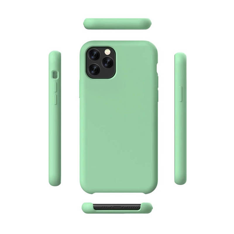 กรณีโทรศัพท์มือถือยางซิลิโคนสำหรับ iPhone