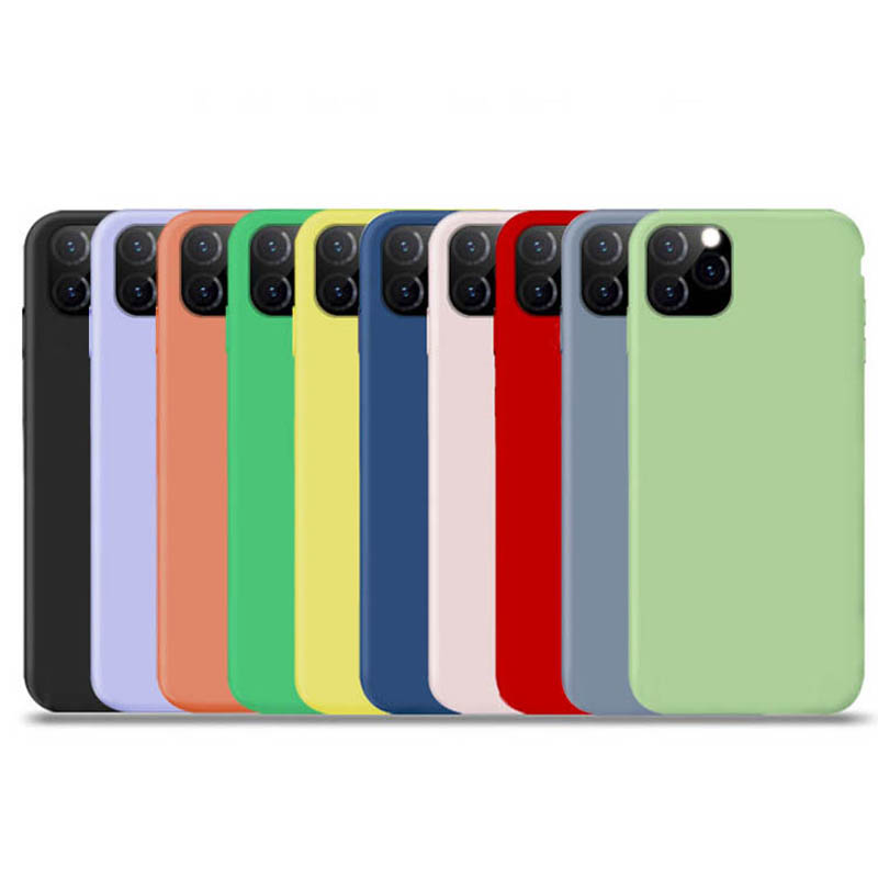 กล่องซิลิโคนเหลวนุ่มใหม่สำหรับ iPhone