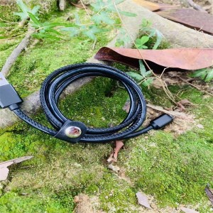 สายเคเบิลข้อมูลเครื่องหนังสไตล์ธุรกิจ