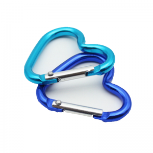 ดาวประเภท carabiner อลูมิเนียมอัลลอยด์ปีนเขาหัวเข็มขัดรวดเร็วแขวนหัวเข็มขัดกลางแจ้งแขวนพวงกุญแจ