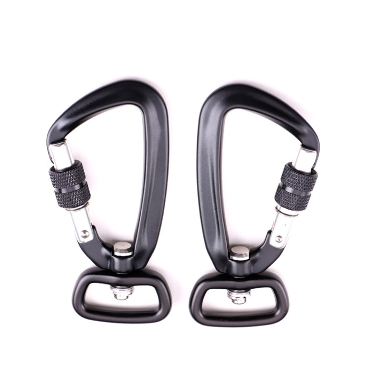 ตะขอกลางแจ้งปีนเขาตั้งแคมป์หลักล็อค carabiner หัวเข็มขัดภูเขามัลติฟังก์ชั่หัวเข็มขัดภูเขากลางแจ้งด่วนจับด่วนตกอย่างรวดเร็วอุปกรณ์ความปลอดภัยล็อคด้วยตะขอสัตว์สุนัขคลิปการบินอลูมิเนียม