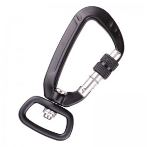 กลางแจ้งตะขอร็อคปีนเขาตั้งแคมป์หลัก lockcarabiner มัลติฟังก์ชั่นถั่วปีนเขาตะขอภูเขาหัวเข็มขัดกลางแจ้งด่วนจับตกอย่างรวดเร็วอุปก...