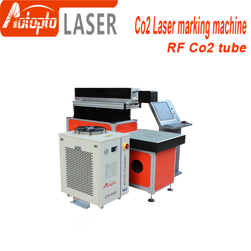 Co2 ท่อโลหะเลเซอร์เครื่องทำเครื่องหมาย 50w 100w co2 เลเซอร์เครื่องทำเครื่องหมาย Co2 Rf ท่อโลหะ