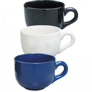 ร้านอาหารเซรามิกใหม่กระดูกจีนธรรมดาสีขาวสแควร์ / รอบพอร์ซเลนที่ดีหรูหราแก้วกาแฟ