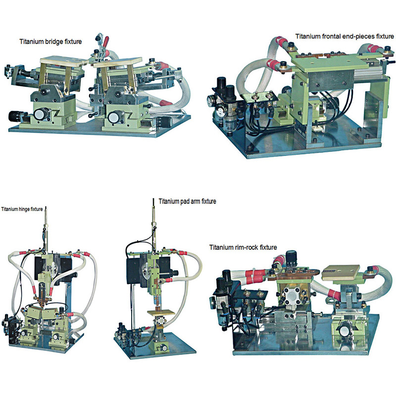 PLC Head Spot Welder PLC สำหรับกรอบแว่นตาไทเทเนียม