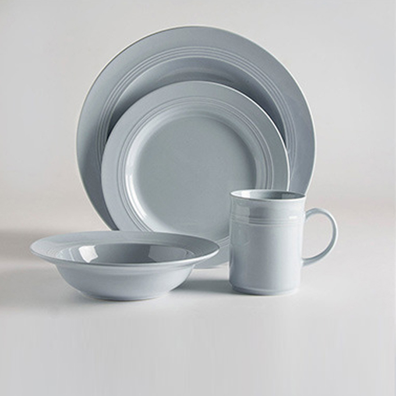 Western New Item Hotel Bone China อาหารเย็น Royal Bone China