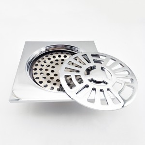 กับดักพื้นสี่เหลี่ยมระบายน้ำทิ้ง