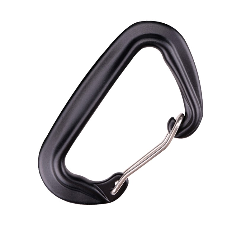 ตะขอกลางแจ้งปีนหน้าผาตั้งแคมป์หลักล็อค c arabiner มัลติฟังก์ชั่ carabiner carabiner กลางแจ้งด่วนจับตกอย่างรวดเร็วอุปกรณ์ความปลอดภัยล็อคละเอียดหลุม d-shape ลวดเหล็กหัวเข็มขัดล็อคหลักการบินอลูมิเนียม