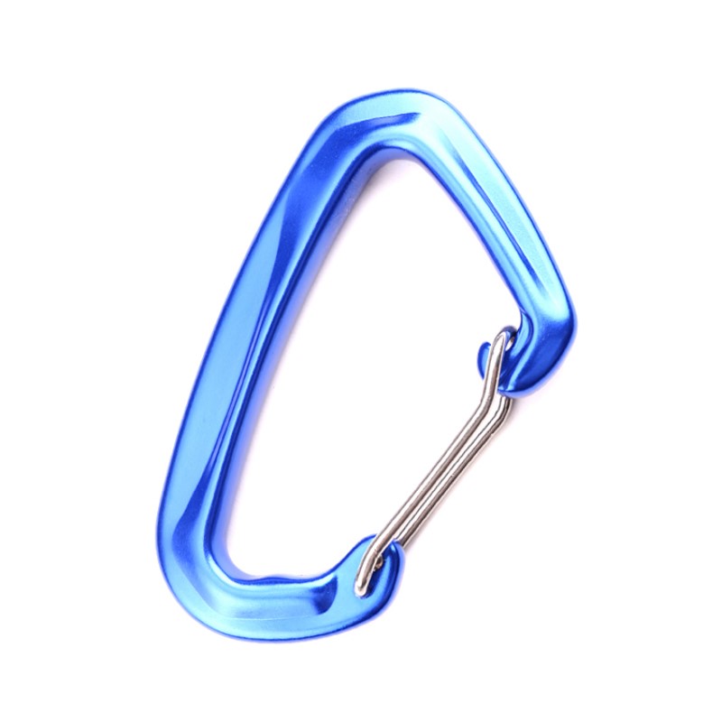 กลางแจ้งตะขอปีนหน้าผาหลักล็อค c arabiner มัลติฟังก์ชั่ carabiner carabiner กลางแจ้งด่วนจับตกอย่างรวดเร็วอุปกรณ์ความปลอดภัยล็อคละเอียดหลุม d-shape ลวดเหล็กหัวเข็มขัดล็อคหลักการบินอลูมิเนียม