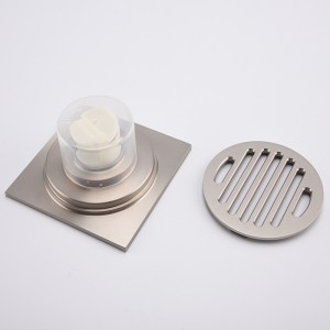 ห้องน้ำทันสมัยห้องอาบน้ำฝักบัวท่อระบายน้ำชั้นกับดักกรอง