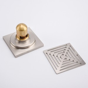 ฝาครอบท่อระบายน้ำพื้นฝักบัวที่ซ่อนอยู่