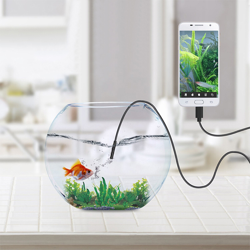 Wireless Endoscope 2.0 Megapixels HD WiFi Borescope ไมโครอินเตอร์เฟสการตรวจสอบกันน้ำงู Camerafor Android, iOS และ Windows, iPhone, Samsung, แท็บเล็ต, Mac