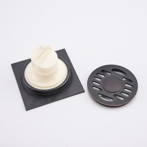 เครื่องซักผ้ารูปแบบสีดำกรองห้องอาบน้ำฝักบัวโบราณท่อระบายน้ำอุด