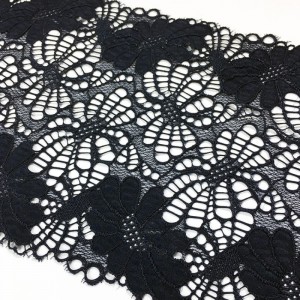 แปนเด็กซ์ไนลอนยืดหยุ่นกว้างลูกไม้กว้าง 18 ซม. สำหรับชุดชั้นในหรือเสื้อผ้า