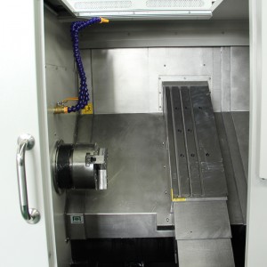 ความแม่นยำสูงชัคไฮดรอลิอัตโนมัติเครื่องมือแก๊งกลึง cnc