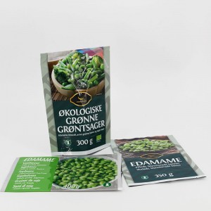 อาหารเกรดกลับประทับตราเมล็ดพันธุ์ผักเกษตรเมล็ดถุงบรรจุภัณฑ์