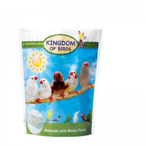 ที่มีคุณภาพสูงที่กำหนดเองล่อตกปลาและนกถุงบรรจุภัณฑ์อาหารสำหรับสัตว์