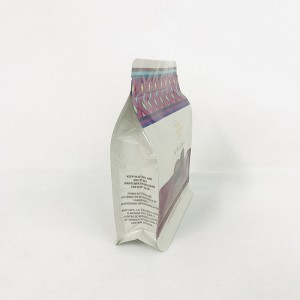 ขายร้อน 8 ซีลด้านการออกแบบที่กำหนดเองโลโก้พิมพ์อาหารถุงบรรจุภัณฑ์ช็อคโกแลต